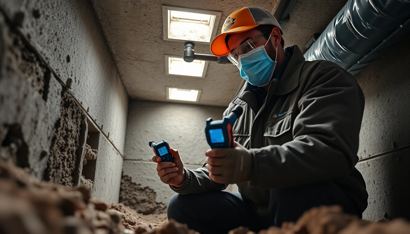 Crawlspace Mold Removal & Moisture Control